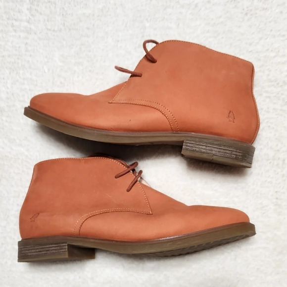 Hush Puppies Bounce Bailey Chukka 2 Ginger Spice Boots EUC - Picture 1 of 12
